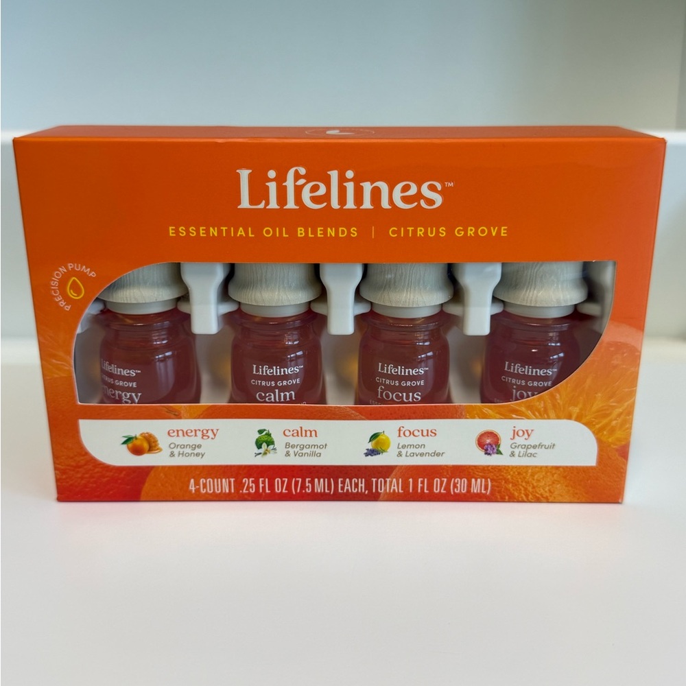 Lifelines Essential Oil Blends: Citrus Grove Set